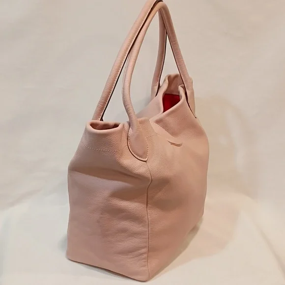 Dooney Bourke Large Logo Lock Shoulder Tote Blush Pink - Picture 5 of 16